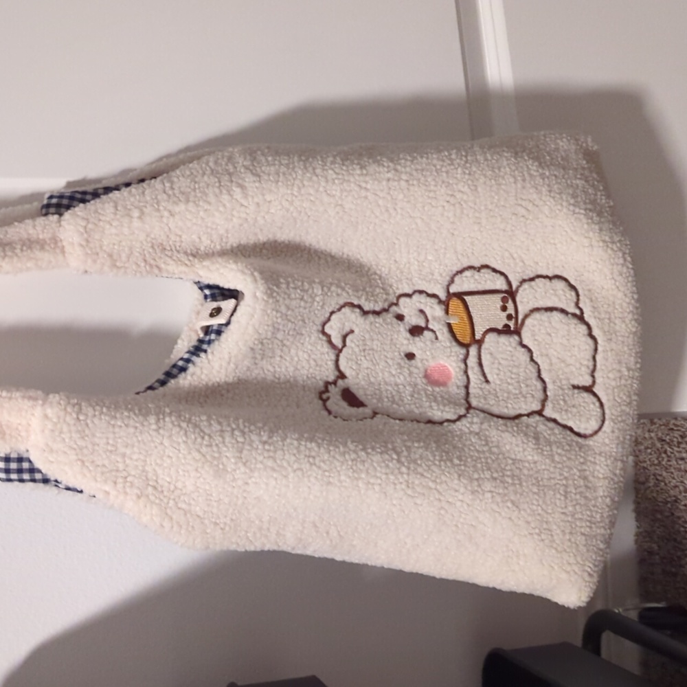 Sherpa boba bear tote